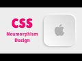 CSS Neumorphism Box in 60 seconds! #shorts