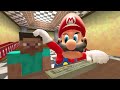 Mario Plays MINECRAFT