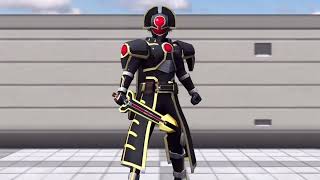 シティウォーズ　仮面ライダーオーガ　召集シーン