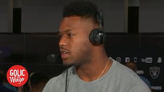 JuJu Smith-Schuster on playing without Antonio Brown on the Steelers | Golic and Wingo
