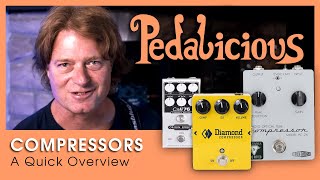 Compressors: Effectrode PC-2A, Origin Effects Cali76 CD, Diamond Compressor