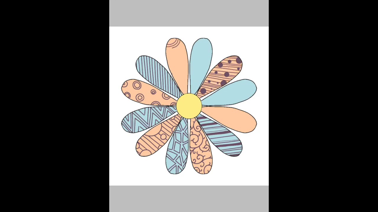 Flower Doodle Ibispaint Youtube