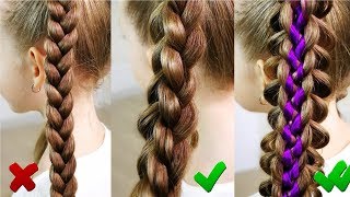 TWO EASY AND SIMPLE BRAIDS