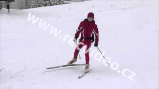 ČR - Krkonoše - Pec pod Sněžkou - lyžaři - bežkaři - 2