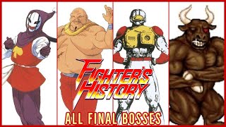 FIGHTER´S HISTORY ALL FINAL BOSSES