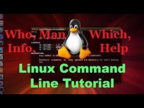 Basic Commands of Linux OS ( Who, Which, Man, Info, Help ), Video No - 16 Basic Commands of Linux OS ( Who, Which, Man, Info, Help ), Video No - 16