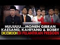 HUUUUU....MOMEN GIBRAN, KAESANG, KAHIYANG & BOBBY DICEMOOH DI PELANTIKAN PRESIDEN