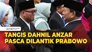 Pasca Dilantik Jadi Wakil Kepala Badan, Dahnil Anzar Menangis saat Salaman dengan Presiden Prabowo