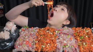 매력적인 흙내 향어회 독특한 맛 Mukbang eating show