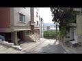 정릉2동 정릉4동 오르막길 내리막길 walk on jeongneung uphill u0026 downhill 【4k】