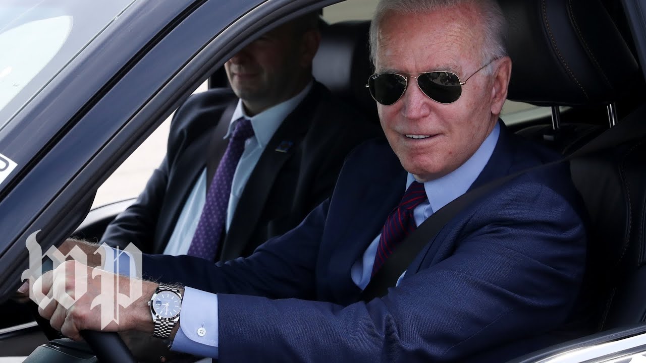 Joe Biden Testkör Ford F-150 Lightning. Den Eldrivna Pickupen Kommer ...