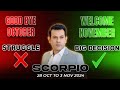 Scorpio Weekly HOROSCOPE 28 October to 3 November 2024