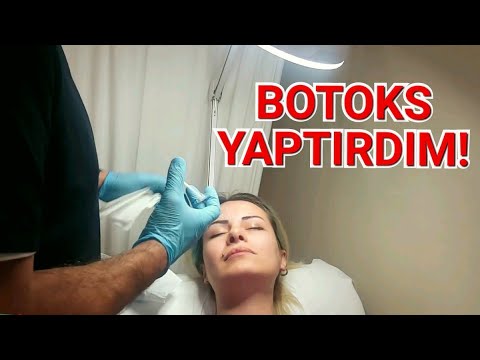 BOTOKS YAPTIRIYORUM! Botoks Nasıl Yapılır, Botoksun Etkileri... - YouTube