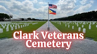 CLARK VETERANS CEMETERY VISITED Clark Freeport Zone Angeles City Philippines #military