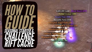 Diablo 3 - Seasonal Starter How To Guide \u0026 Challenge Rift Cache