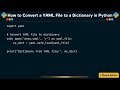 How to Convert a YAML File to a Dictionary in Python