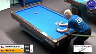 Czech Championship | 1-cushion | SF | Miroslav Bača v Martin Mrkvička