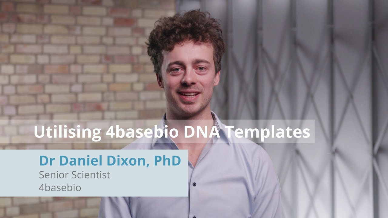 Utilising 4basebio Dna Templates Youtube