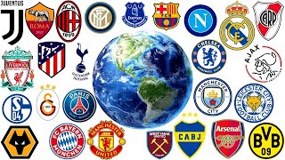 Drawing the World's Greatest Football Clubs!