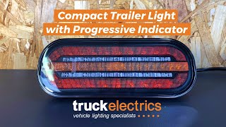 Compact Trailer Light With Progressive Indicator