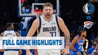Luka Doncic (29 points) Highlights vs. Oklahoma City Thunder | 5/9/24