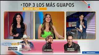 Top 3 de los hombres más guapos según Mónica, Marliese y Marlene | Noticias con Francisco Zea