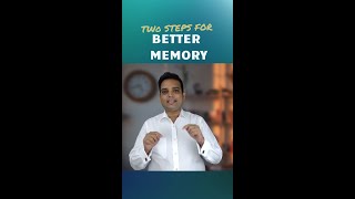 Two steps for a better memory #Shorts