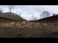 Clinchfield 1902 Santa Train Runs Over GoPro Camera