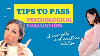 SURROGACY PSYCHOLOGICAL EVALUATION QUESTIONS 📝🤰 | Also: Why your partner or spouse needs to pass.