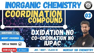 Coordination Compounds | Coordination Compounds Class 12 | Coordination Compounds Class 12th  | L-03