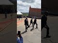 Youth and Vocational Training Minister Tino Machakaire arriving for Brig Gen Samuel Mpabanga burial