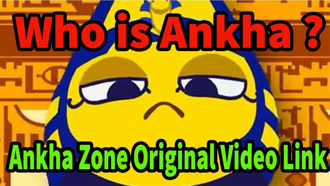 Who Is Ankha ? Ankha Zone Original Video Link - YouTube