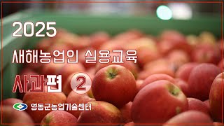 사과 꽃 발달 단계 ㅣ 2025년 새해농업인실용교육