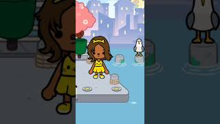 #shortvideo #tocabocasaved the girl from drowning in the world of toka boka