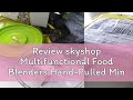 Review skyshop Multifunctional Food Blenders Hand-Pulled Mincer Chili Garlic Masher Kitchen Meat Gr