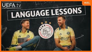 Wout Weghorst \u0026 Jordan Henderson 🇳🇱 | LANGUAGE LESSONS! 💬