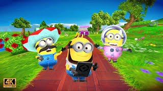 Minion Rush Mariachi Minion Grandpa Minion and Astronaut Minion at Minion Park CHAPTER 45 4K