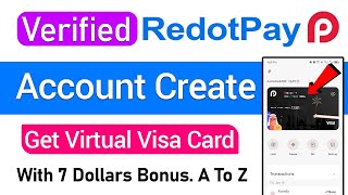 How to Create Redotpay Account Get Virtual Visa Card - Redotpay Complete Verification.