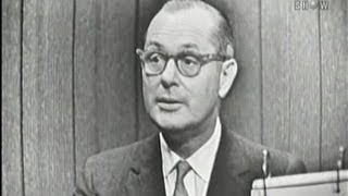 What's My Line? - Robert Montgomery; Peter Lawford [panel] (Jan 13, 1957)