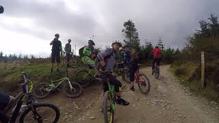 Coed Llandegla MTB RED stabilised footage TRAILS RHP MOUNTAIN \u0026 TRAIL