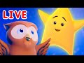 🔴 Super Simple Songs Bedtime Livestream 🌟🦉💤 | Kids Nap Songs | Super Simple Songs