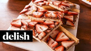 Nutella Strawberry Crescent | Delish