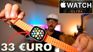 COME COMPRARE A 33€ APPLE WATCH ULTRA? Il vero clone HK8 PRO MAX