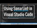 Using SonarLint in Visual Studio Code