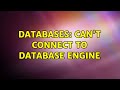 Databases: Can't connect to Database Engine