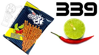 ETi Crax Spicy Stick Cracker w/ Chili \u0026 Lime (50gr) 🌶️🟢🍋🇹🇷 [Judgment Day: 0339]