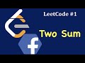 Two Sum - Leetcode 1 - HashMap - Python