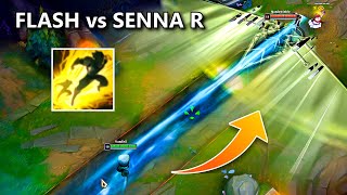 Can you FLASH over SENNA ULT?