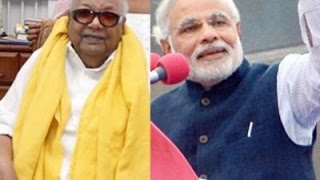 M Karunanidhi Attacks PM Narendra Modi For Playing Politics | Video Footage