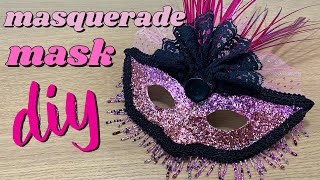 EASY DIY MASQUERADE YOU CAN MAKE AT HOME!